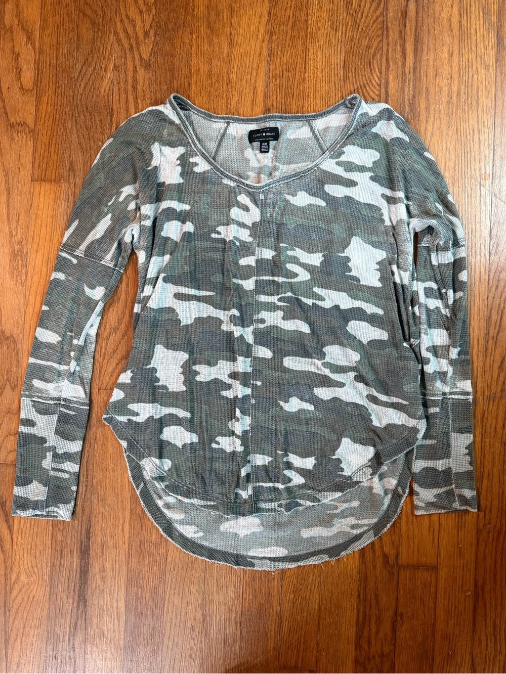 Lucky Brand Camo Top